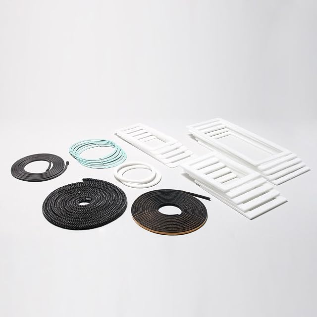 Un juego de juntas de fabricante para estufas de pélets